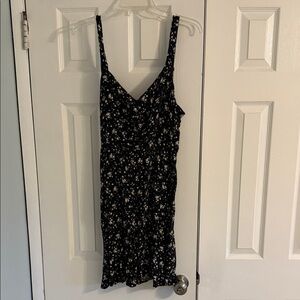 Old Navy Monochrome Patterned Dress